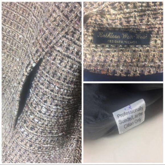 Kathleen Weir-West Designer Weaver Jacket size 2 - Picture 12 of 12